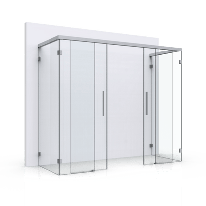 Everyspace U-Vorm Douche met stop - 8828 406