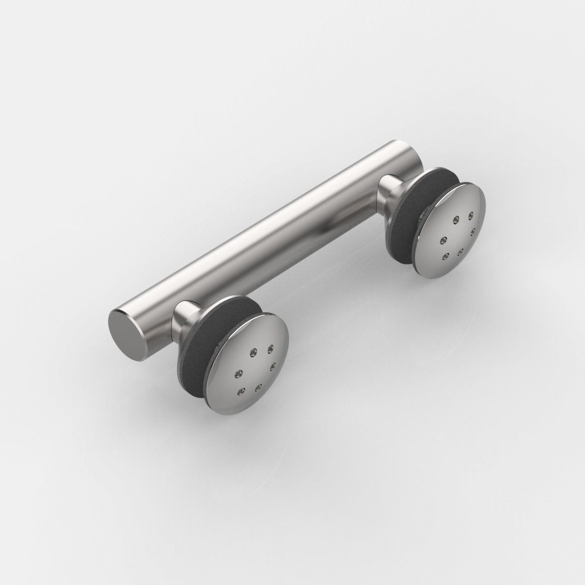 Vivere2 Glas-Glas Connector 180°, Verhoogd - 7777VA