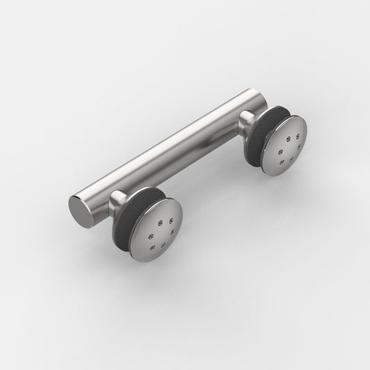 Vivere2 Glas-Glas Connector 180°, Verhoogd - 7777VA