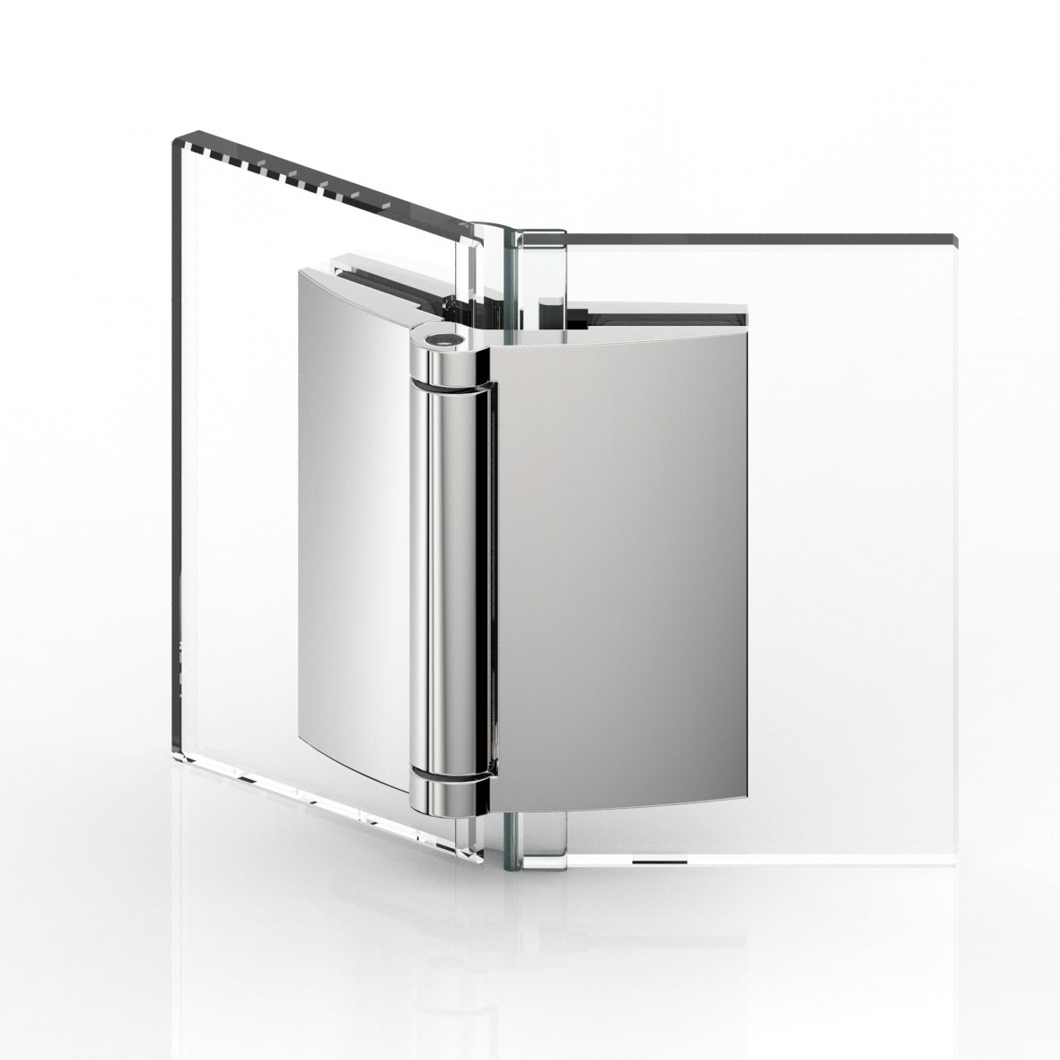 Farfalla douchescharnier glas/glas 135° - 8126 - Glas