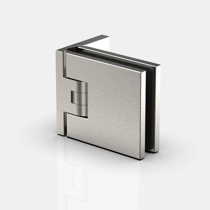 Flamea+ sauna douchescharnier wand/glas 90° - 8130SN - RVS-effect PVD