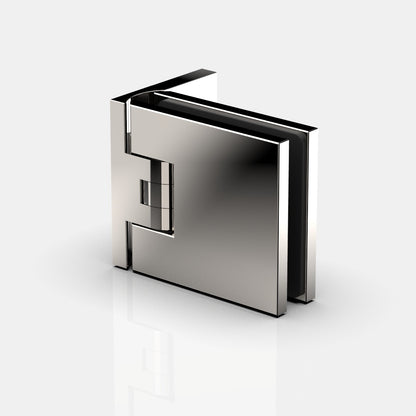 Flamea+ sauna douchescharnier wand/glas 90° - 8130SN - Glans Chroom