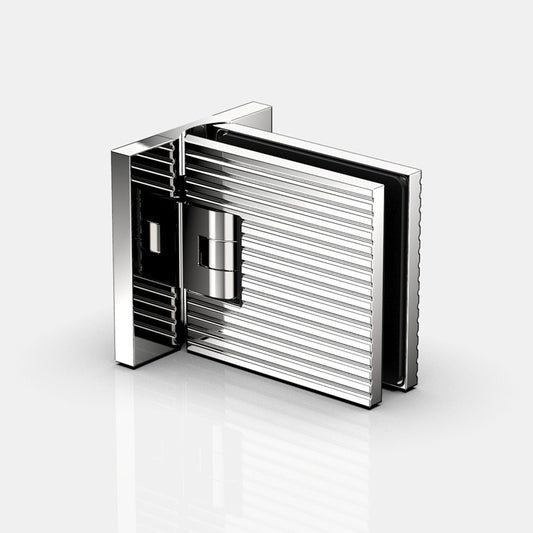 Flamea+ Linea douchescharnier wand/glas 90° - 8134M1 - Glans Chroom