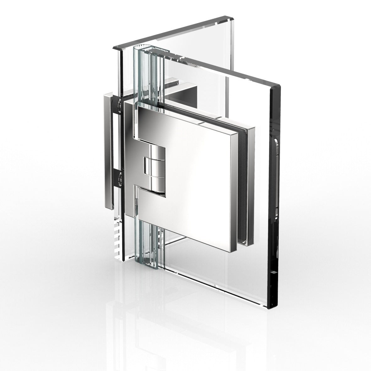 Flamea+ douchescharnier glas/glas 90° - 8136 - Glas