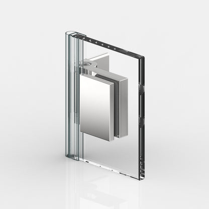 Flinter douchescharnier wand/glas 90° - 8150 - Glas