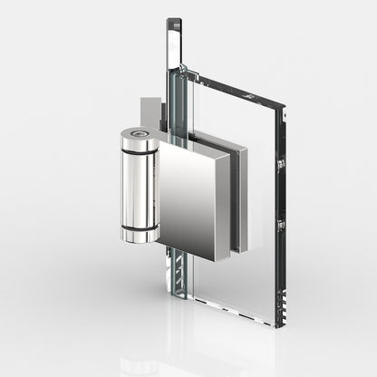 Flinter douchescharnier glas/glas 135° - 8164 - Glas