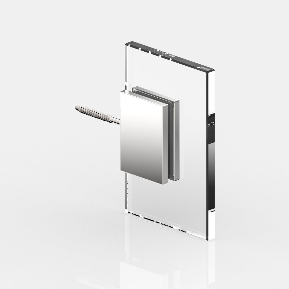 Flamea glasklem wand/glas 90° - 8178 - Glas