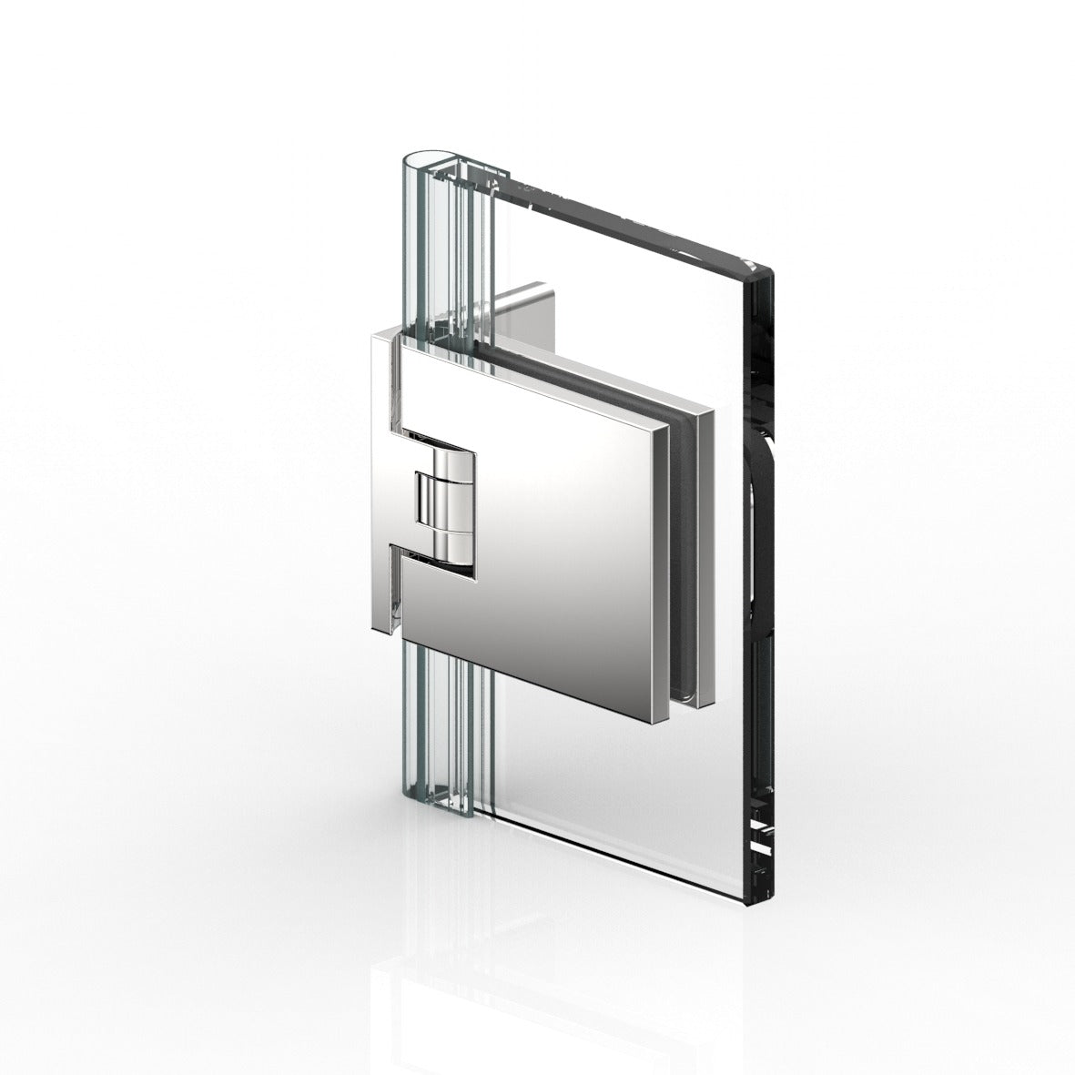 Flamea douchescharnier wand/glas 90° - 8180 - Glas