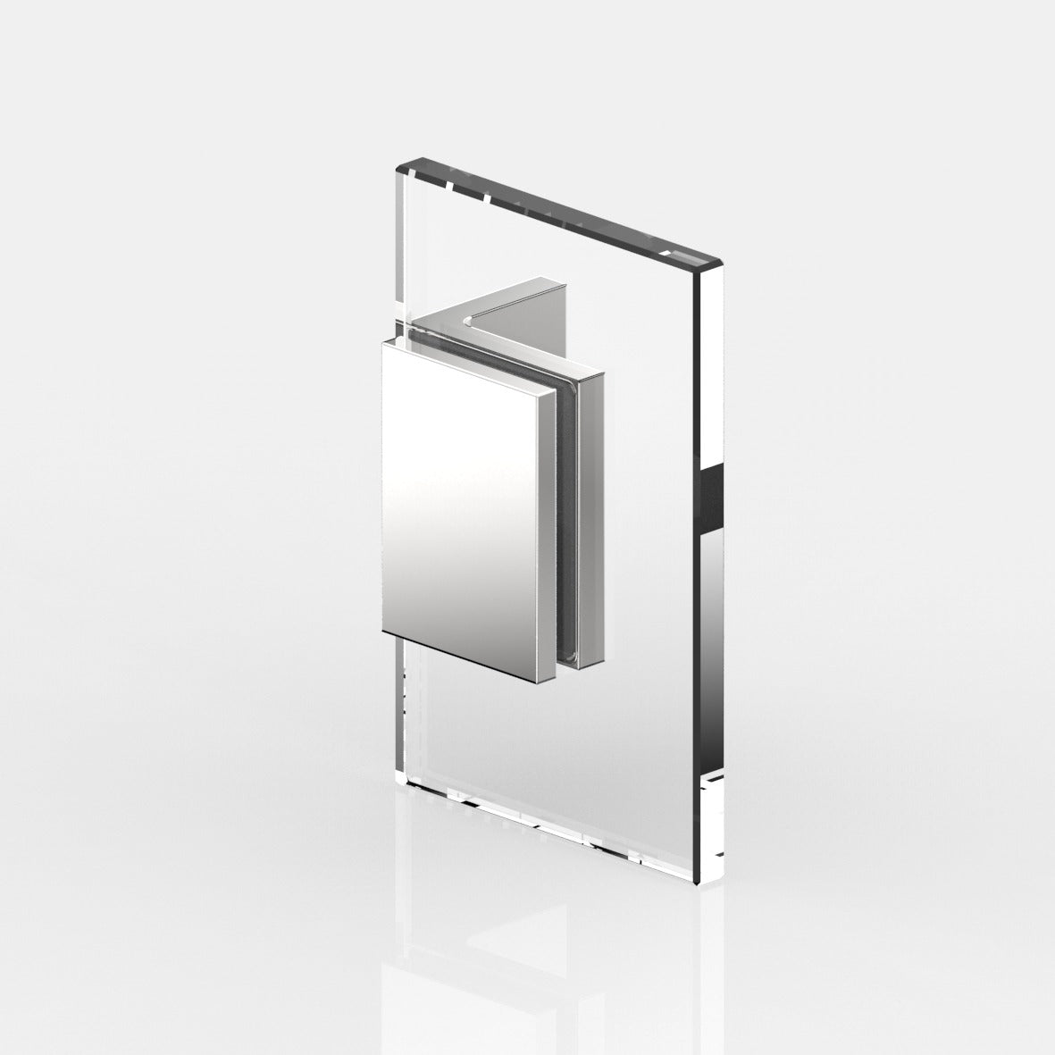 Flamea glasklem wand/glas 90° - 8187 - Glas