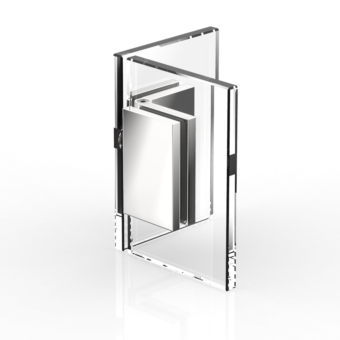 Flamea+ glasklem glas/glas 80°-180° - 8198 - Glas