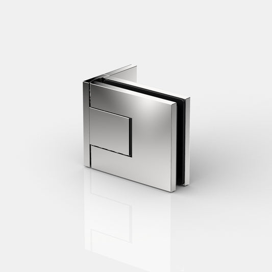 Pontere+ douchescharnier wand/glas 90° - 8314 - Glans Chroom