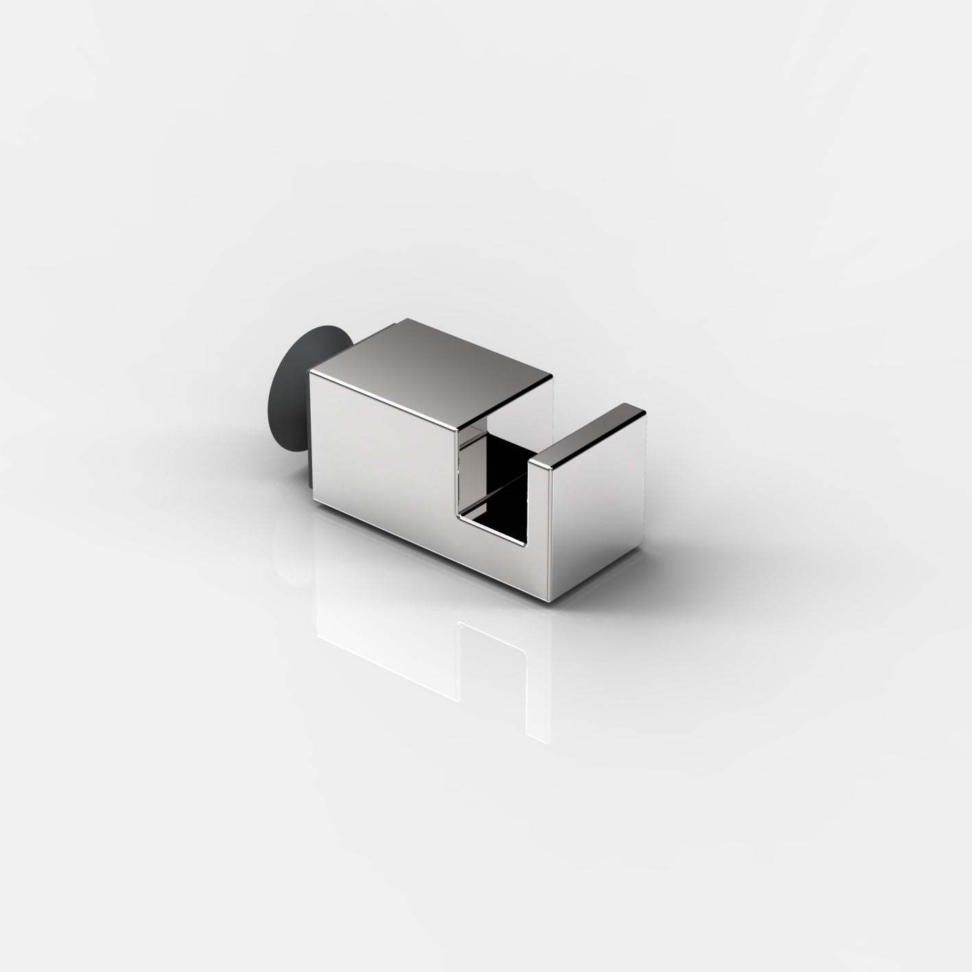 Handdoek Knop Verzonken Montage - 8376 FU