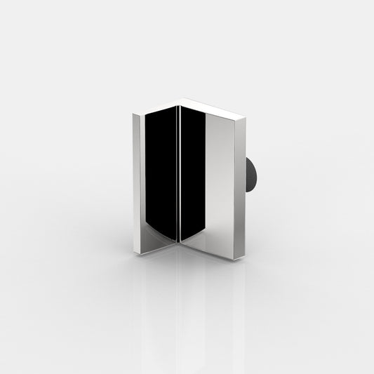 Pavone glasklem wand/glas 90° - 8397