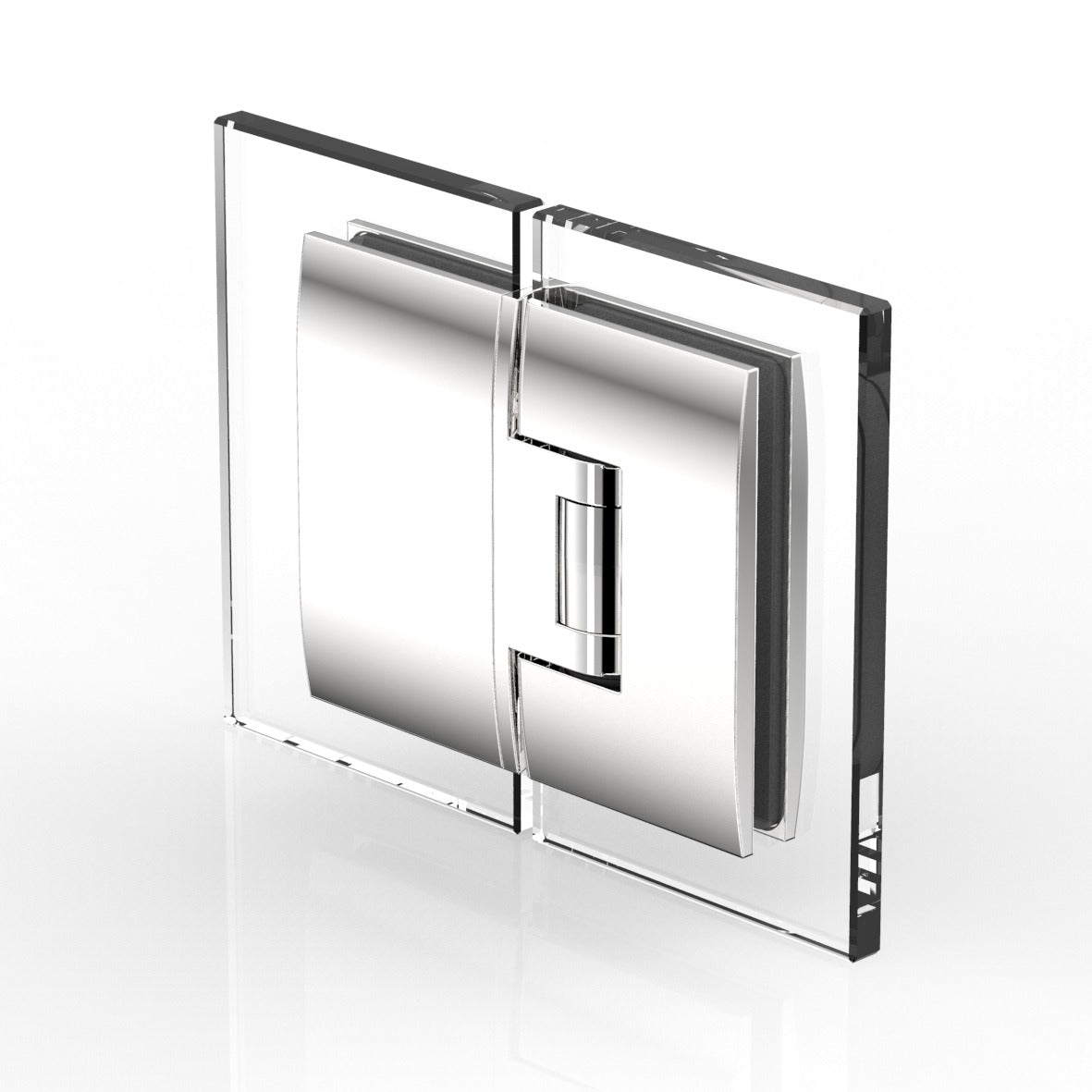 Pontere douchescharnier glas/glas 180° - 8400 - Glas