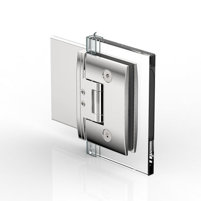 Pontere douchescharnier wand/glas 180° - 8412 - Glas achterkant