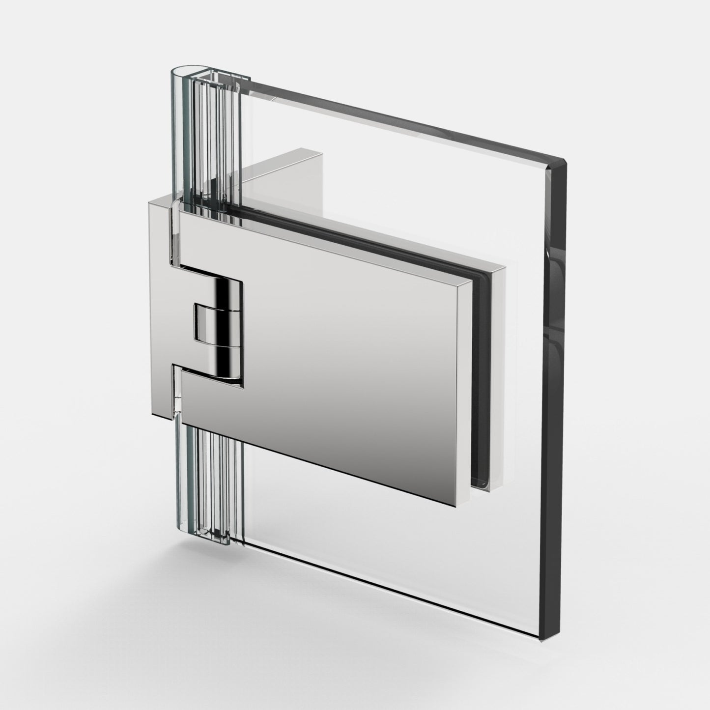 Fardello douchescharnier wand/glas 90° - 8900 - Glas