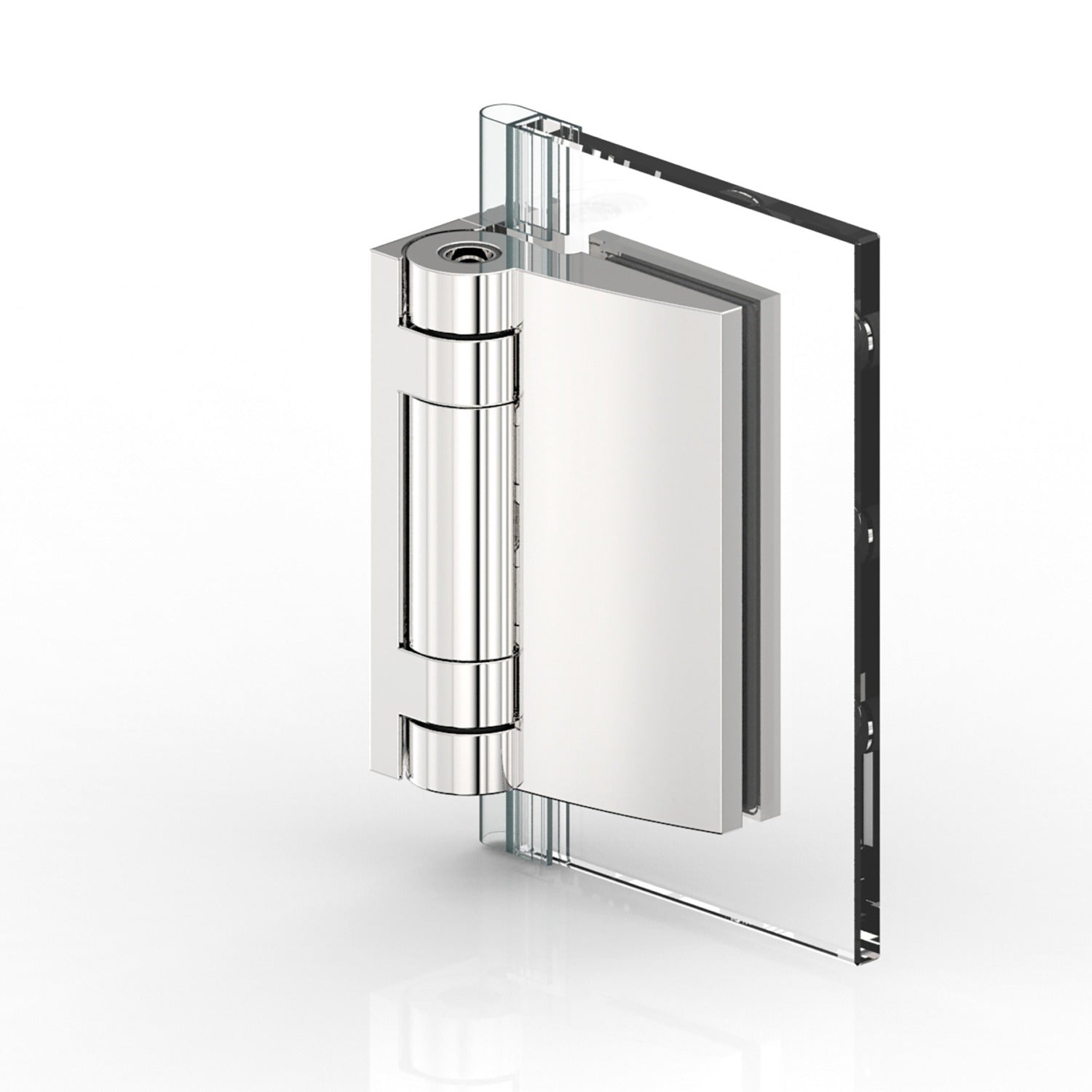 Tura douchescharnier wand/glas 90° - 8962 met glas