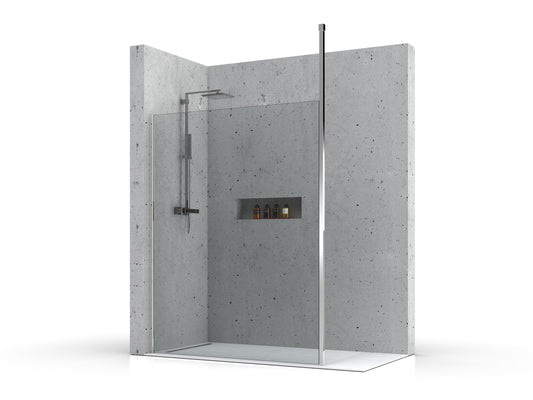 WALK-IN Systeem Profiel Plafond Montage met Inkepingen - 8888 BD2N