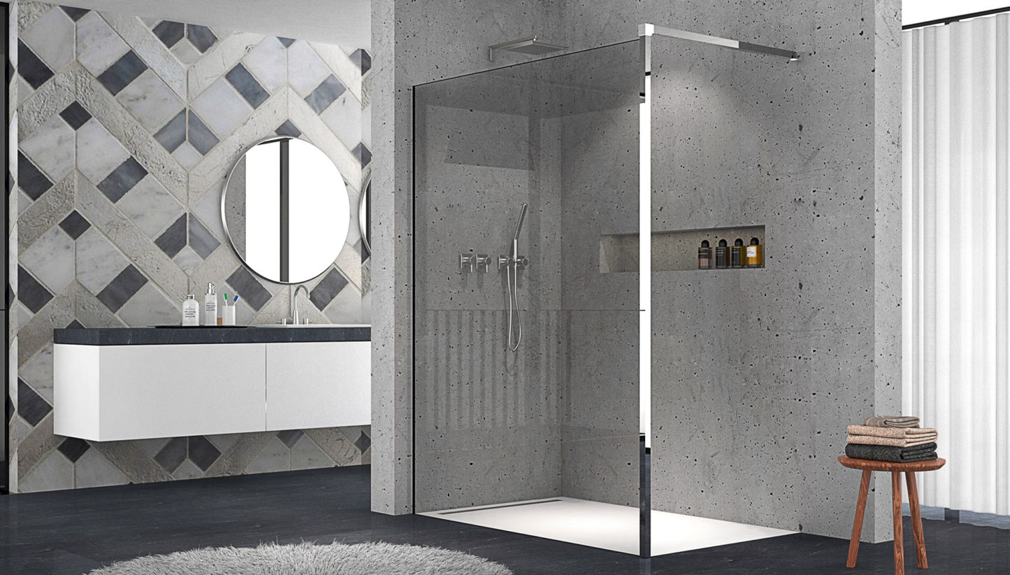 WALK-IN Systeem Profiel Wand Montage - 8888 BW - Sfeer